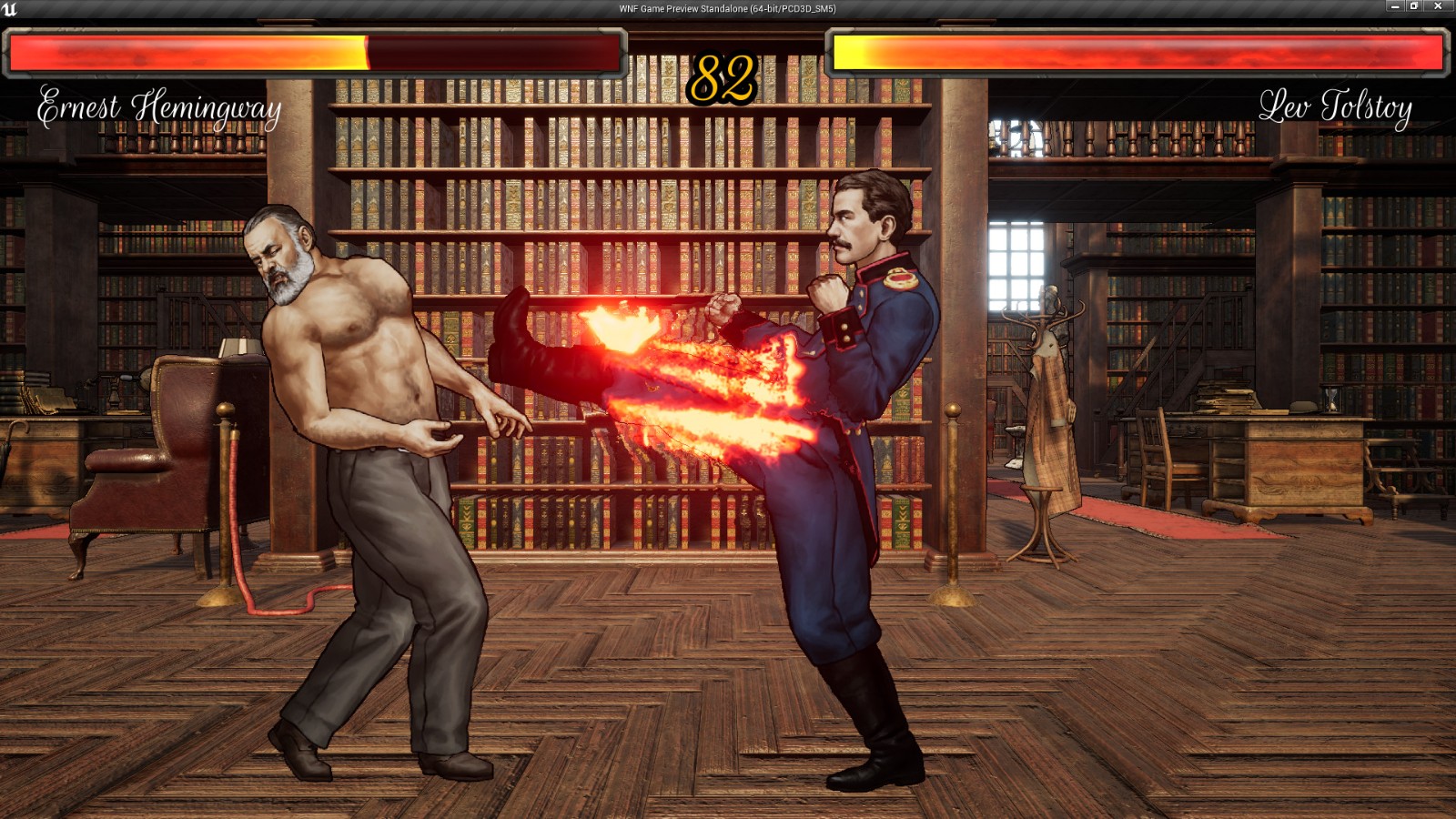 作家格斗游戏《文豪格斗》上架Steam 11月20日发售