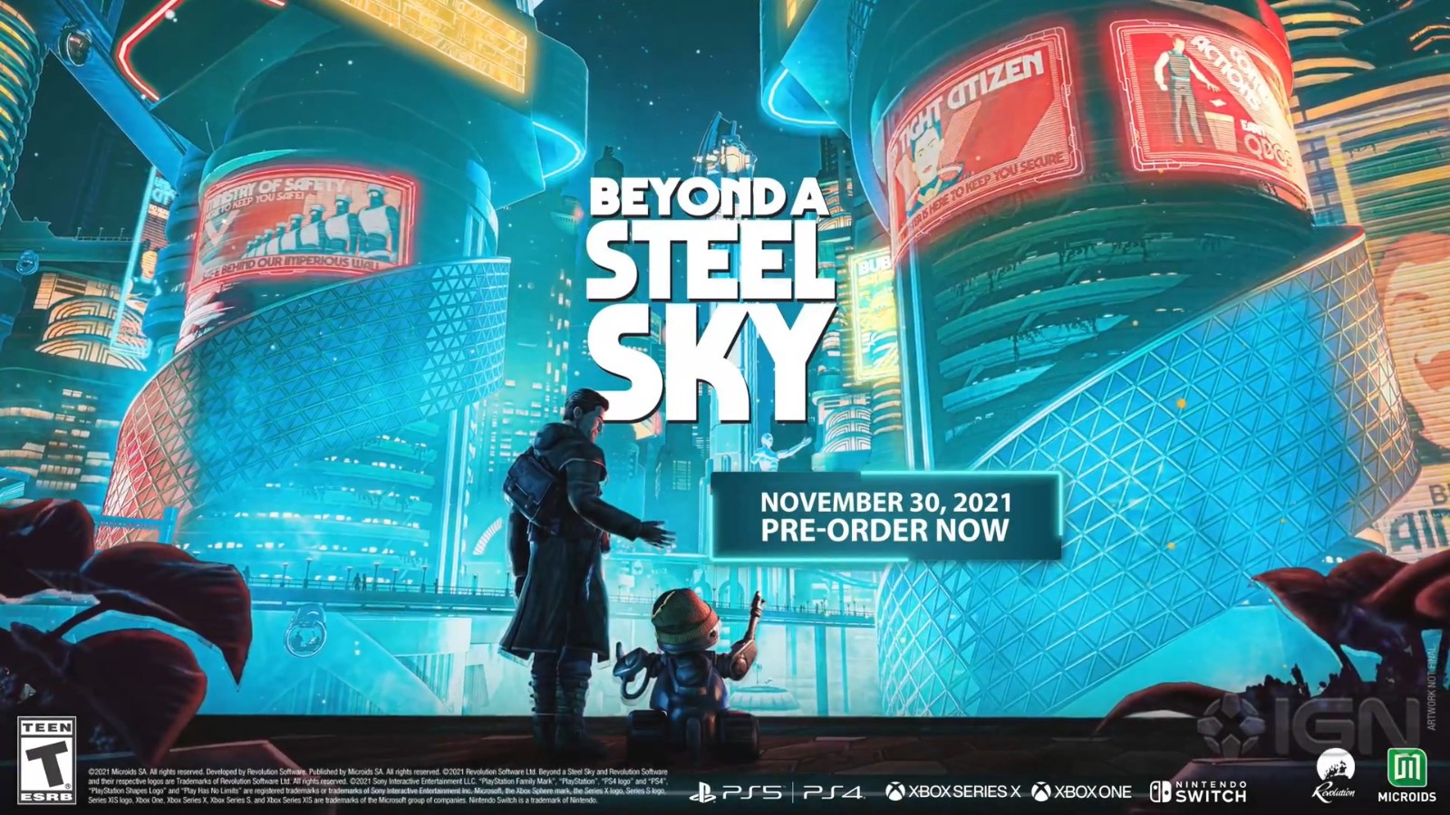 《超越钢铁苍穹》主机版预告 11月30日发售