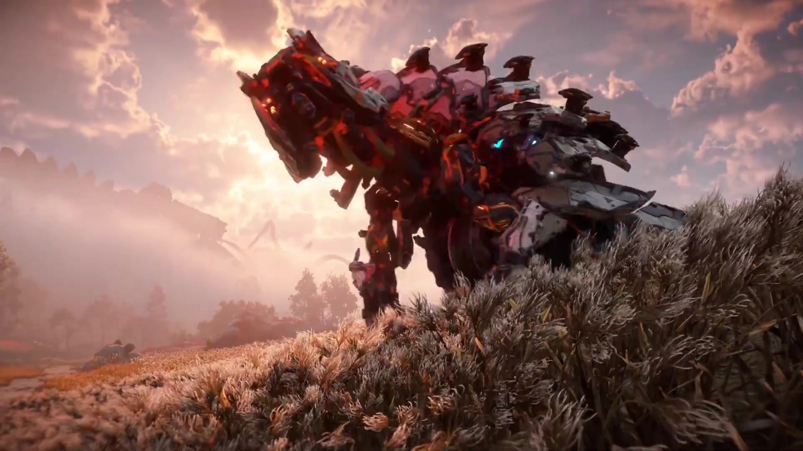 《地平线：西之绝境》全新预告 展示机械兽