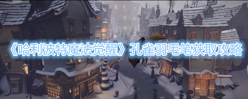《哈利波特：魔法觉醒》孔雀羽毛笔获取攻略