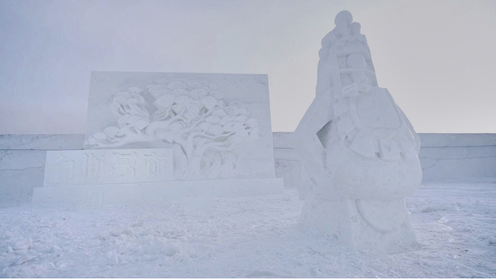 《白荆回廊》亮相第二十四届哈尔滨冰雪大世界