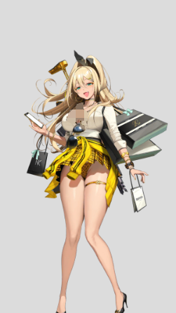 胜利女神nikke国服角色图鉴：露菲