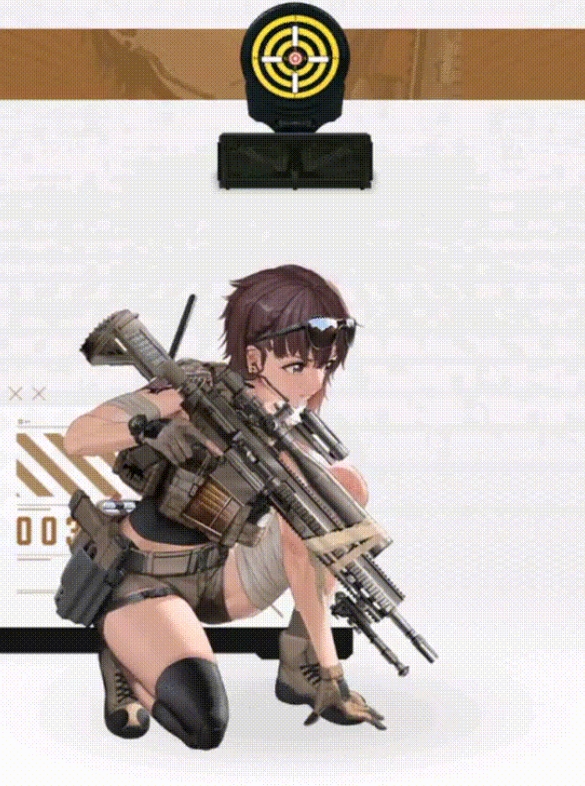 胜利女神nikke国服角色图鉴：德尔塔